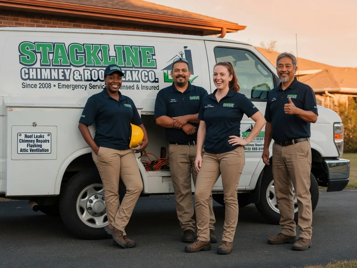 Chimney flashing repair company in Upton, WY
